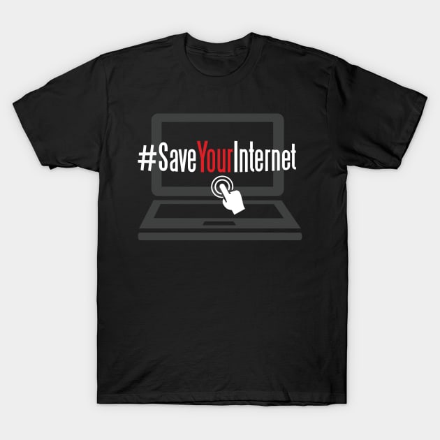 Save Your internet T-Shirt by madeinchorley